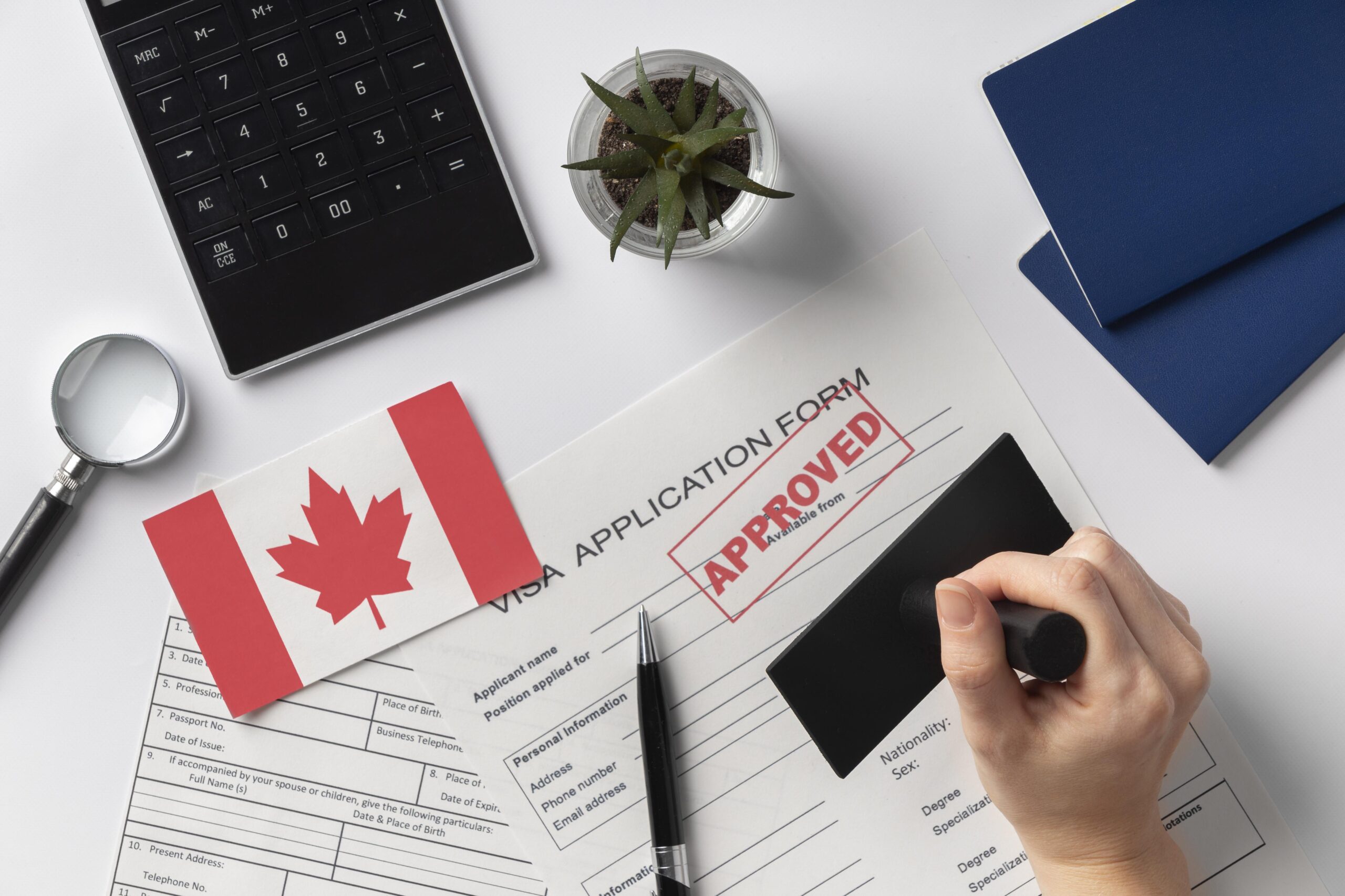 Canada visa application approved